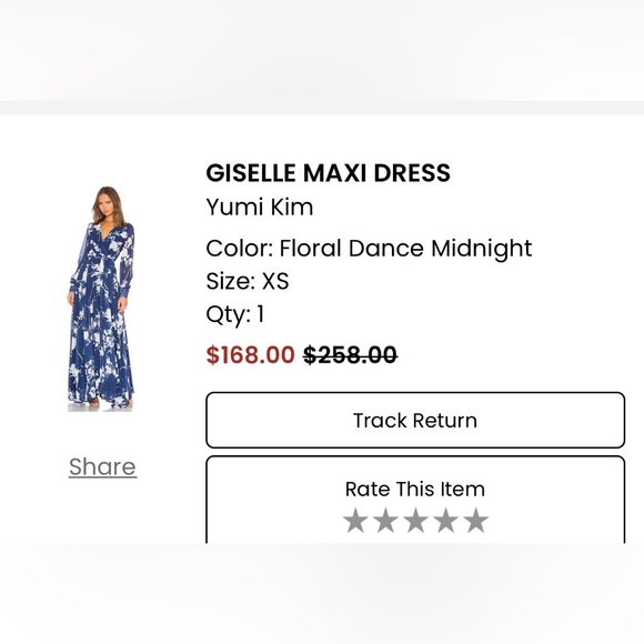 Midnight blue maxi dress. Excellent condition. Never worn. - Picture 2 of 2